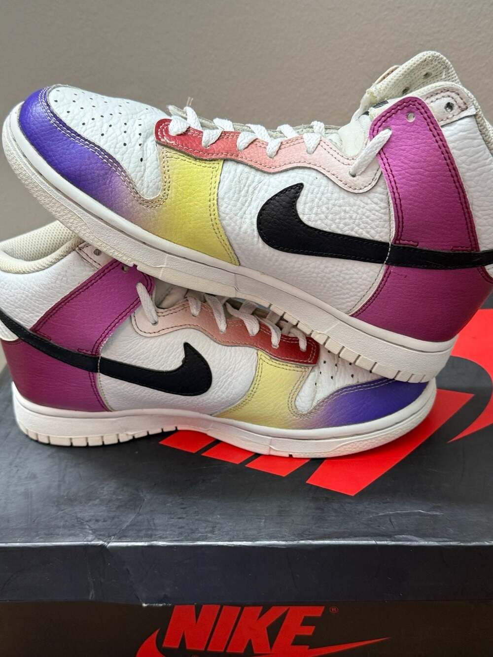 Nike Dunk High Multi-Color Gradient - Picture 6 of 6